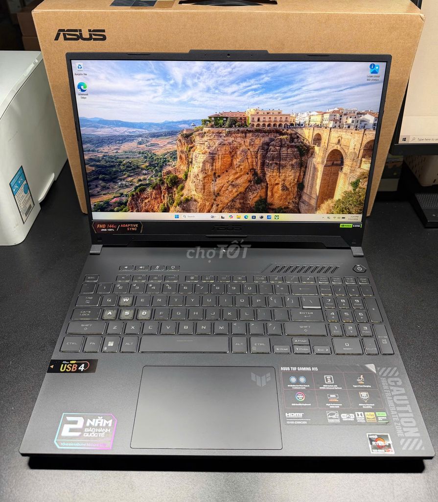 ASUS TUF A15 FA507NV R7-7735HS 16G/1TB/RTX4060 8GB. Mua bán Laptop tại Quận 12 Tp Hồ Chí Minh được đăng bởi Quỳnh Bích hình 1
