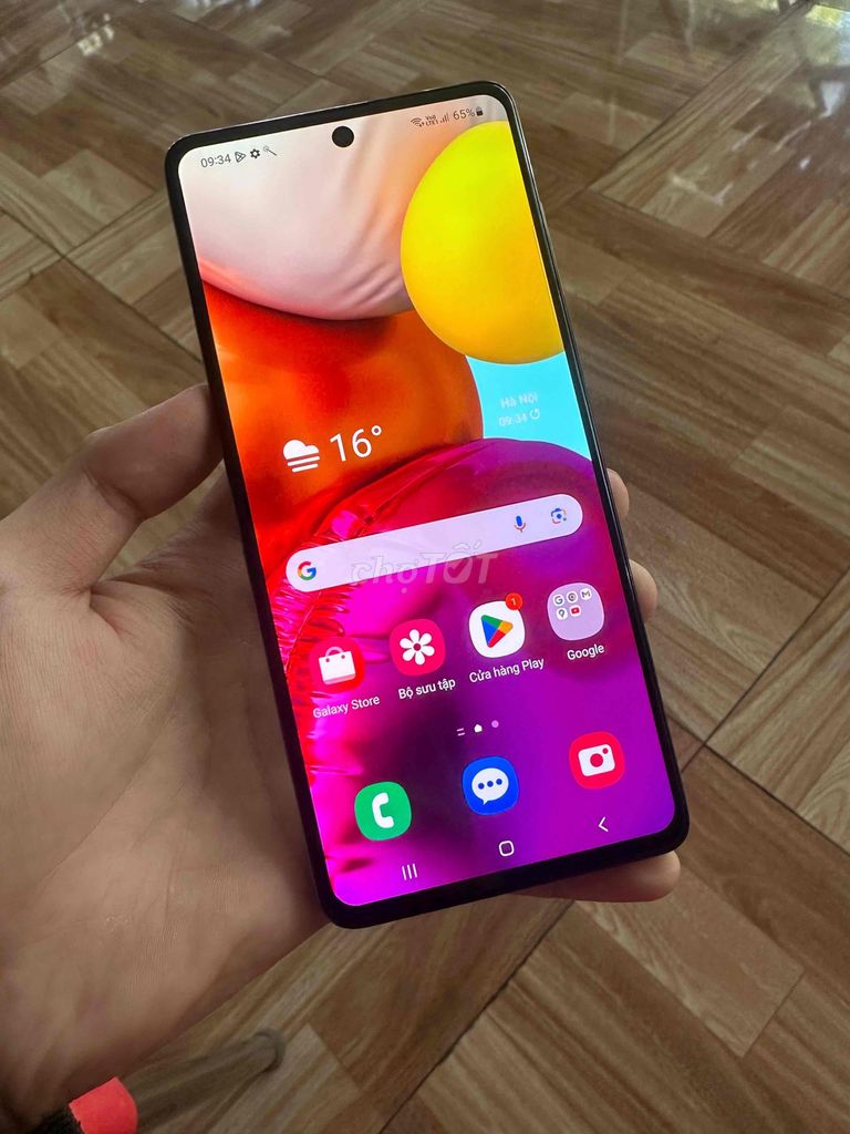 Samsung Galaxy A71 8GB/128GB Xanh. Mua bán Điện thoại tại Huyện Long Hồ Vĩnh Long được đăng bởi Nguyễn Bảo hình 1