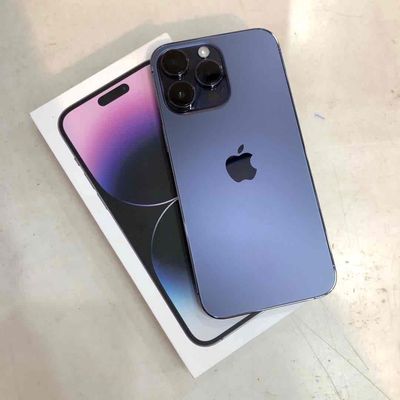 iphone 14 Pro Max 128 Tím Fullbox còn BH dài 8th