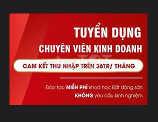 Tuyển Dụng Chuyên Viên Bán Nhà Phố Tại Q12