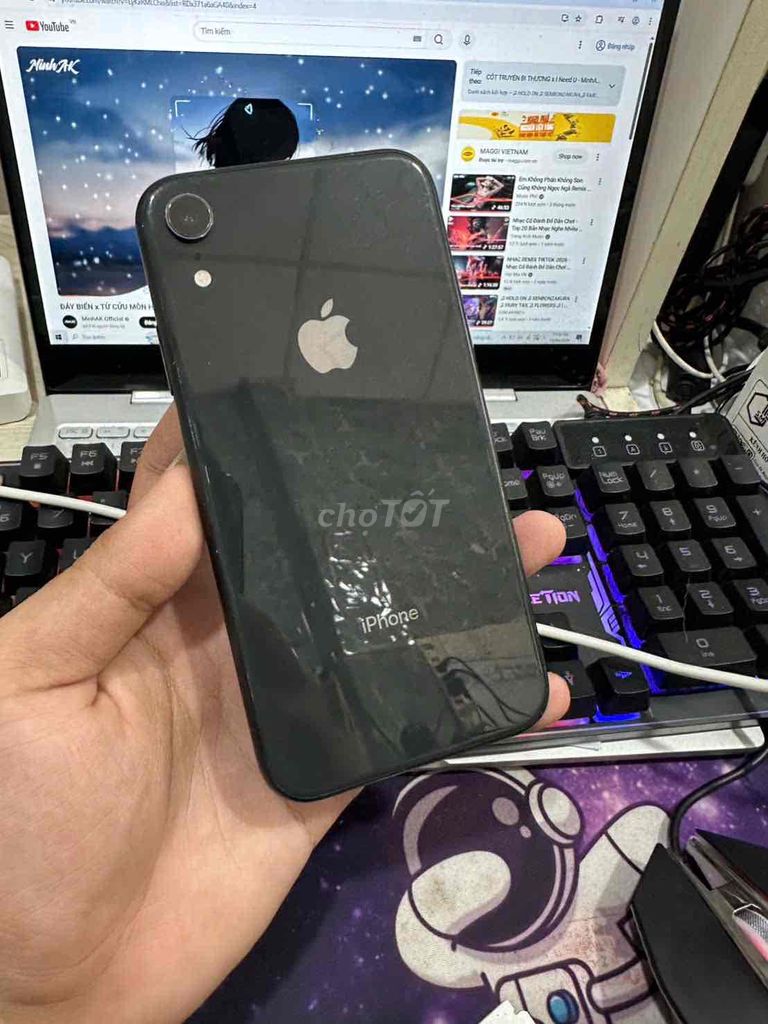 Apple iPhone XR 64GB Đen Đã sử dụng. Mua bán Điện thoại tại Thành phố Vĩnh Long Vĩnh Long được đăng bởi Đỉnh Nguyễn hình 1