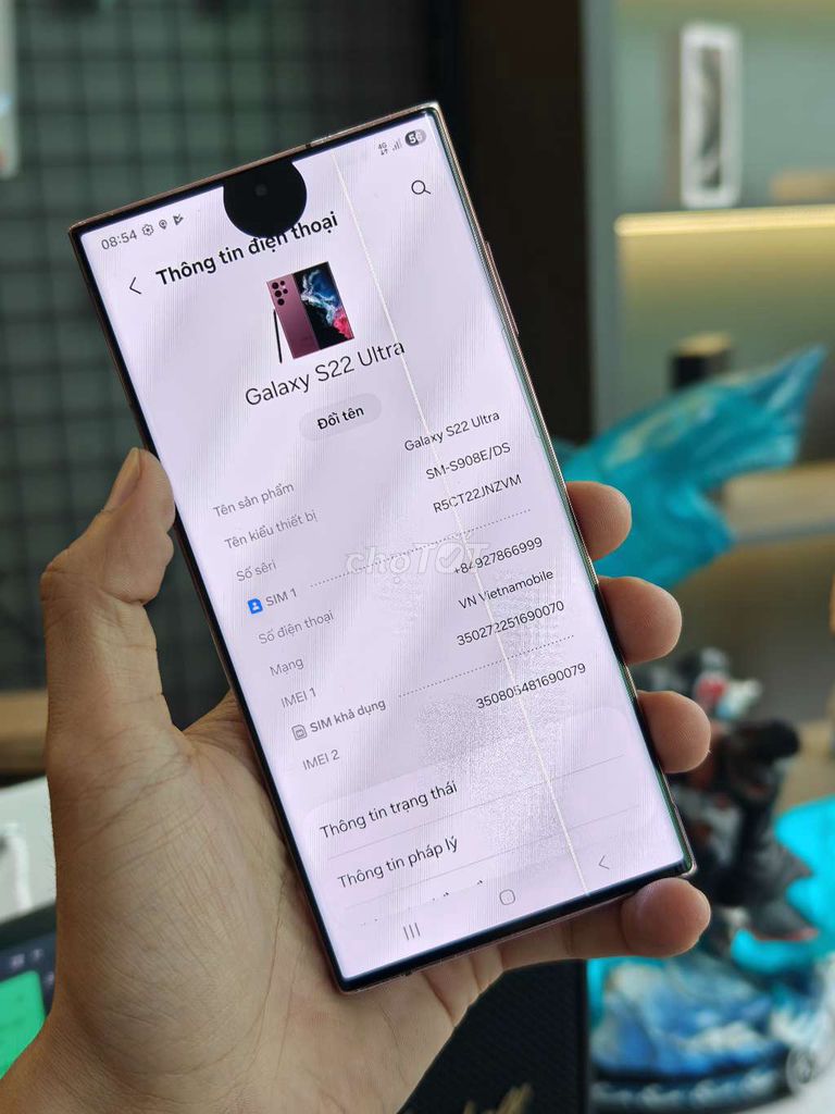 Samsung Galaxy S22 Ultra 256GB Hồng. Mua bán Điện thoại tại Quận Gò Vấp Tp Hồ Chí Minh được đăng bởi HoangDang hình 1