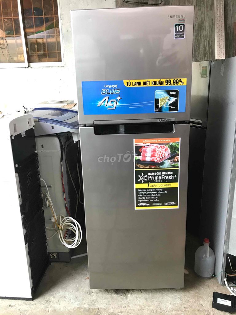 Tủ lạnh Samsung Inverter 243l Bạc. Mua bán Tủ lạnh tại Thành phố Long Xuyên An Giang được đăng bởi Máy lạnh Inverter hình 1