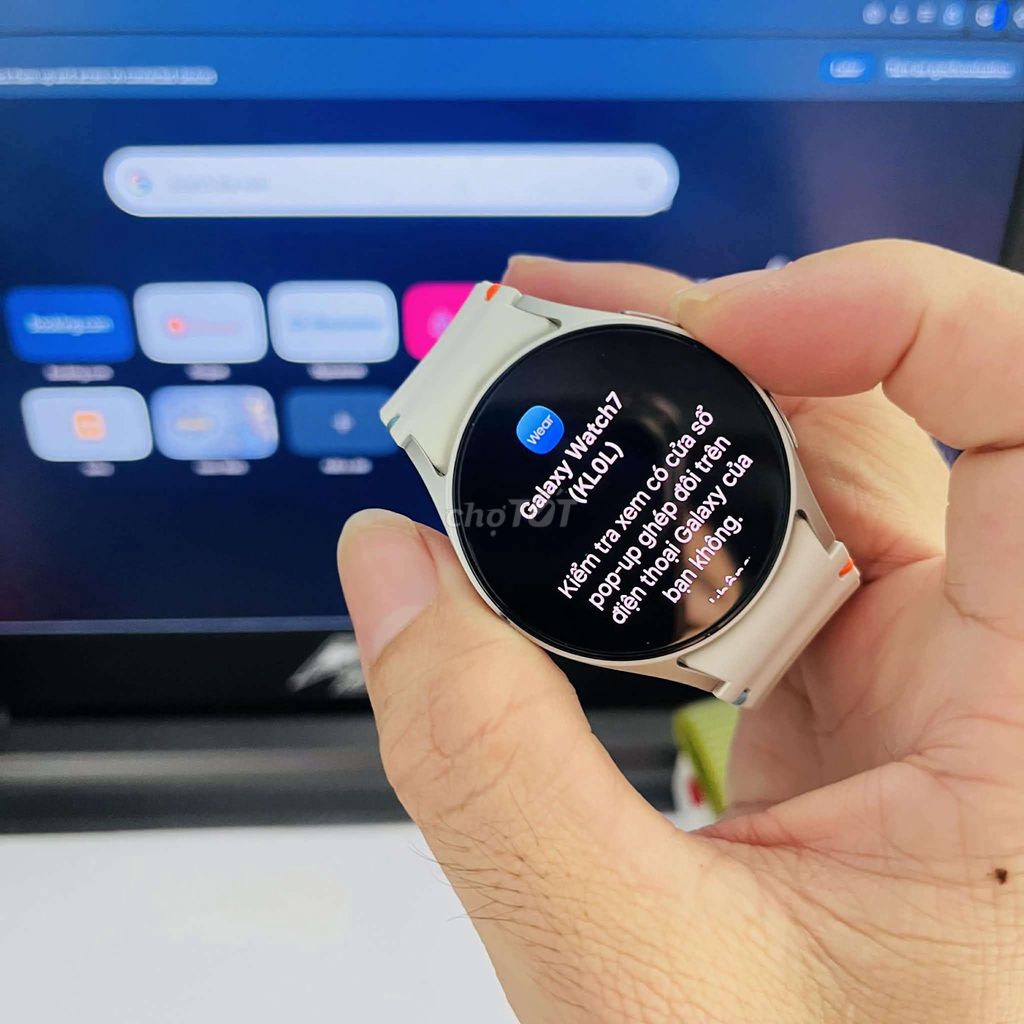 Samsung Galaxy Watch 7 40mm Trắng. Mua bán Thiết bị đeo thông minh tại Quận Gò Vấp Tp Hồ Chí Minh được đăng bởi AnVũ02 hình 1
