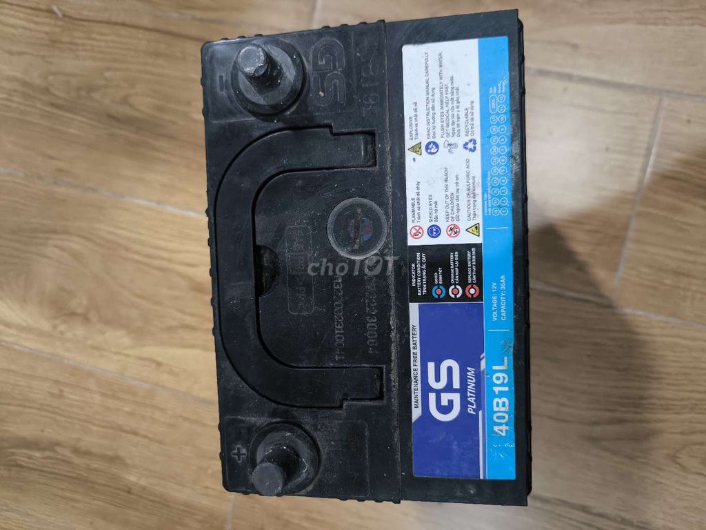 Ăc qui GS + kích 220v thanh lý. Mua bán Phụ tùng xe tại Quận Tây Hồ Hà Nội được đăng bởi Thinkno hình 2