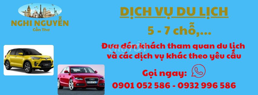 DỊCH VỤ DU LỊCH NGHI NGUYỄN – NINH KIỀU, CẦN THƠ