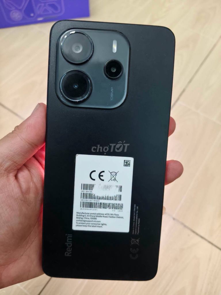 Xiaomi Redmi Note 14 128GB Đen. Mua bán Điện thoại tại Quận 1 Tp Hồ Chí Minh được đăng bởi Hội Đồ Điện Tử hình 1
