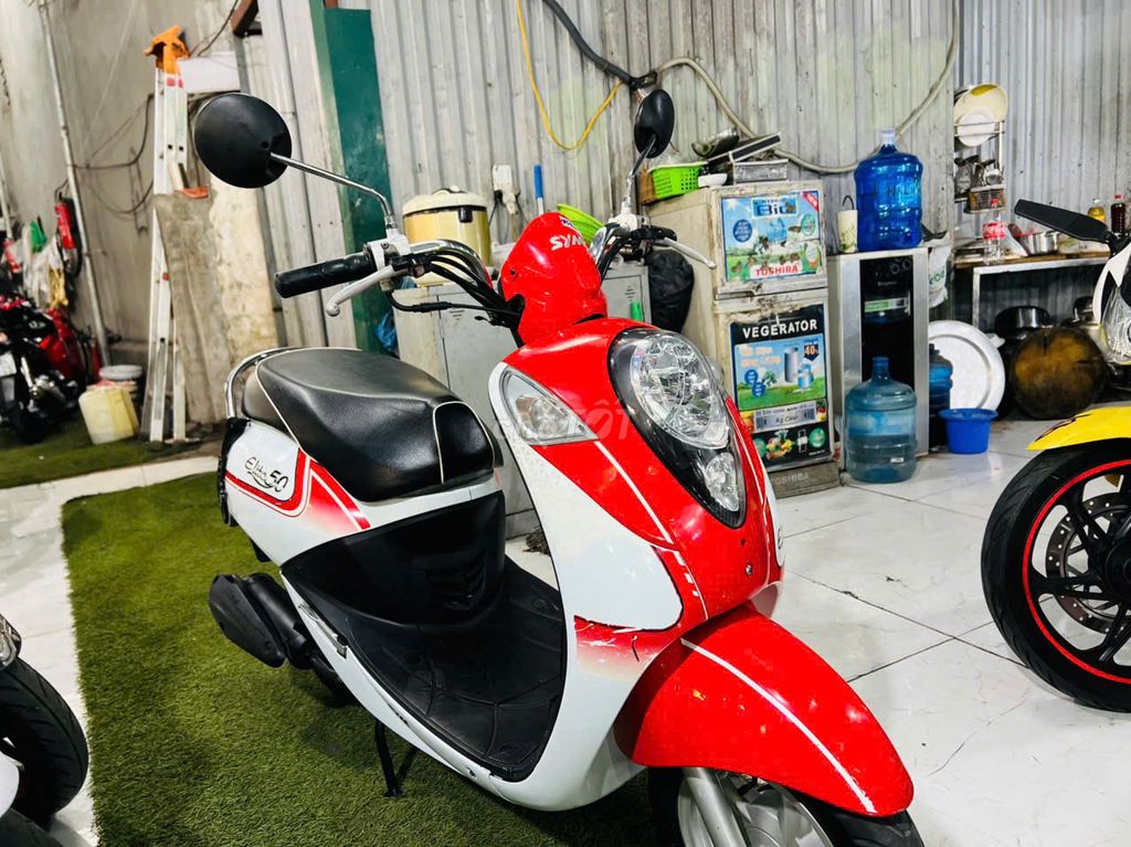 XE MÁY PHÚ THỊNH -SYM ELITTE 50 - HỖ TRỢ TRẢ GÓP. Mua bán Xe máy tại Quận Nam Từ Liêm Hà Nội được đăng bởi TRẦN VĂN PHÚ hình 2