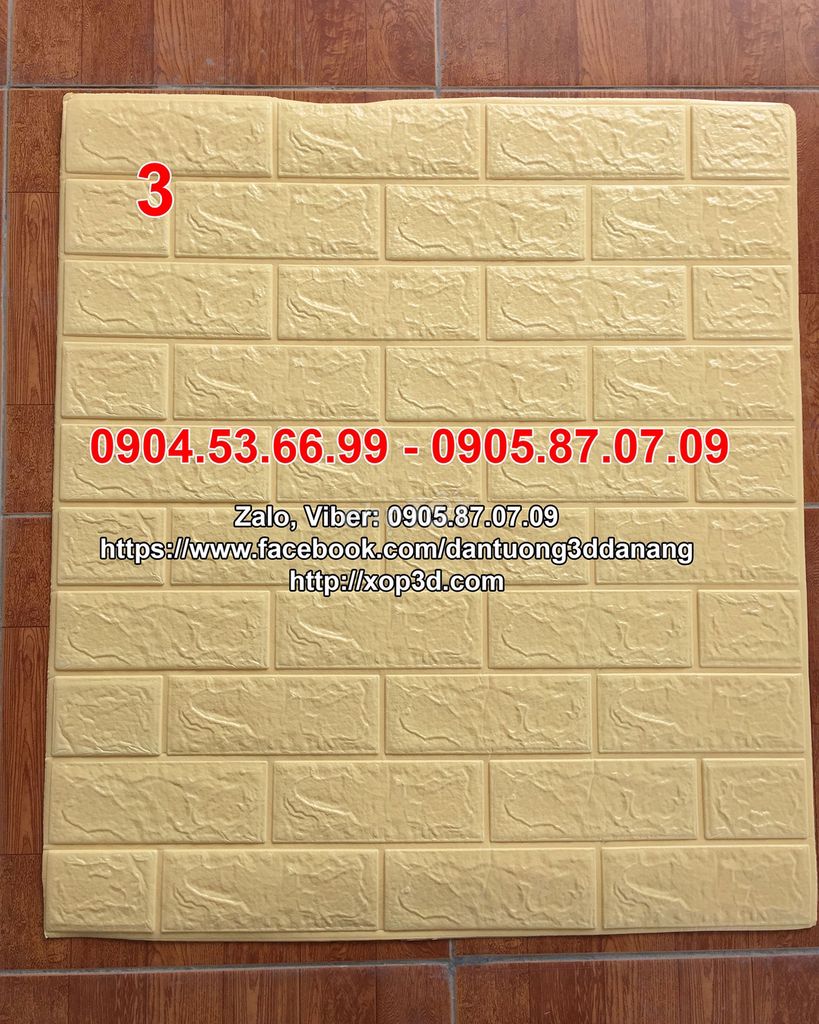 Xốp dán tường 3d giá rẻ tại Đà Nẵng