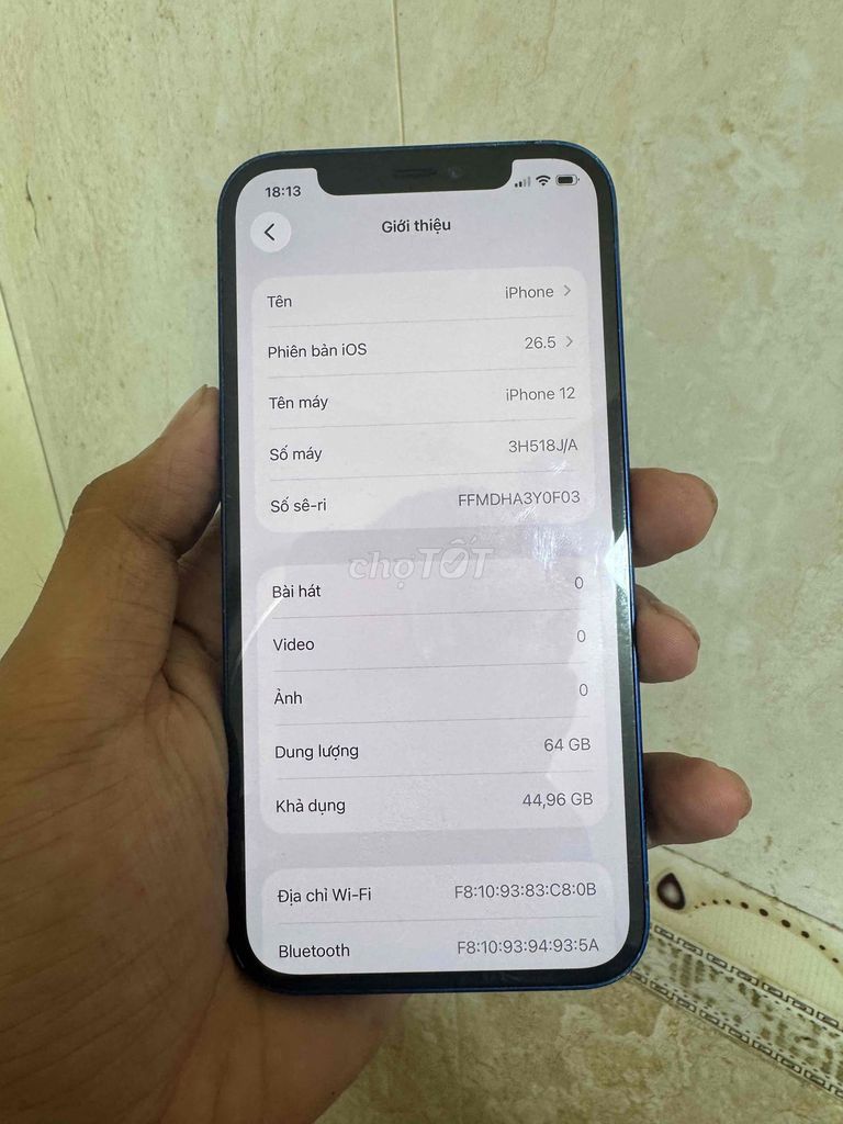 iPhone 12 64GB Xanh. Mua bán Điện thoại tại Quận 10 Tp Hồ Chí Minh được đăng bởi nguyễn lượng hình 1