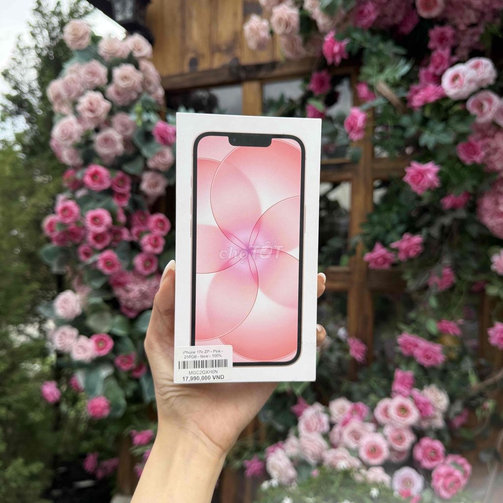 iPhone 17e 256GB Hồng Mới 100%. Mua bán Điện thoại tại Quận Ninh Kiều Cần Thơ được đăng bởi Minh Phát hình 1