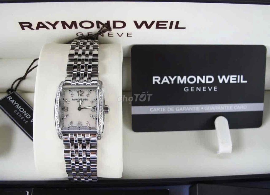 ĐH Nữ Raymond Weil Xà Cừ - Kim Cương Fullbox