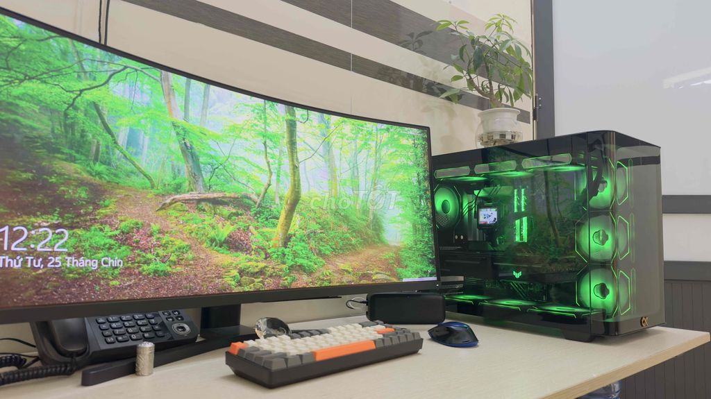 Màn hình máy tính cong 34 inch 2K. Mua bán Phụ kiện (Màn hình, Chuột...) tại Thành phố Vĩnh Yên Vĩnh Phúc được đăng bởi Nguyễn Dũng hình 1