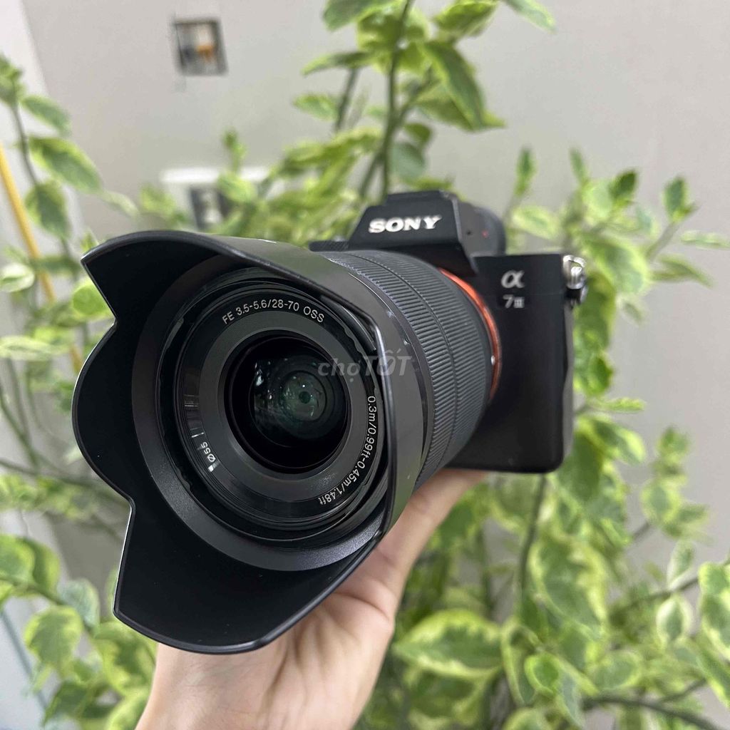 Máy ảnh Sony Alpha A7 III FE 28-70mm OSS 4K Đen. Mua bán Máy ảnh, Máy quay tại Huyện Thanh Trì Hà Nội được đăng bởi Nguyễn Đức Tuấn hình 1