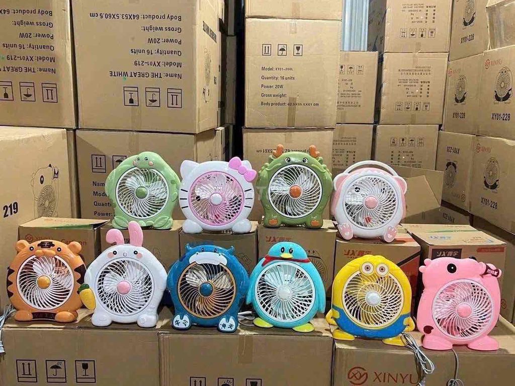 QUẠT HÌNH THÚ MINI. Mua bán Quạt tại Quận Hải Châu Đà Nẵng được đăng bởi Đồ Gia Dụng Linh Linh hình 1