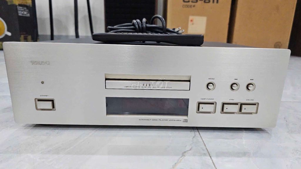 Đầu CD TEAC VRDS-25X. Mua bán Tivi, Âm thanh tại Quận Hải Châu Đà Nẵng được đăng bởi Quốc Hưng audio hình 1