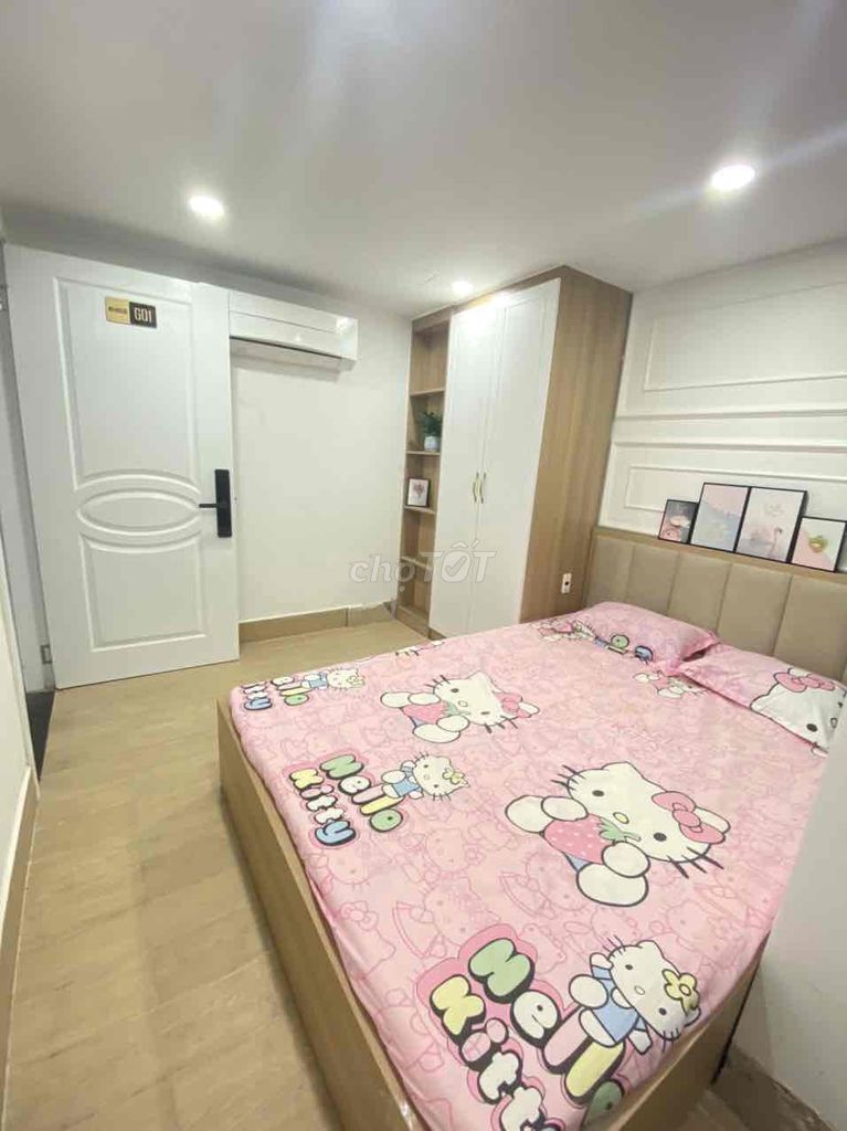 Căn hộ mini 30m2 phòng ngủ tách bếp ngay Lê Văn Thọ