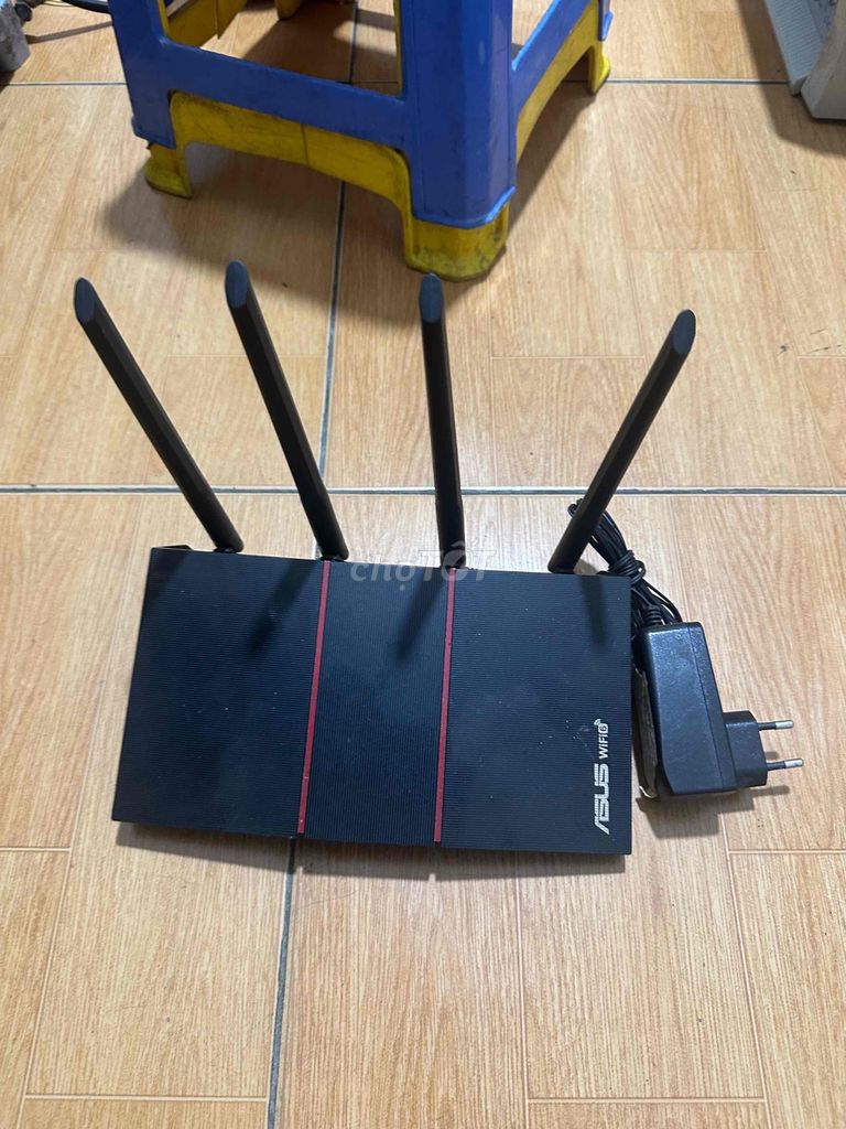 Bộ phát Wifi ASUS RT-AX55 Đen 4 anten.bao nguồn. Mua bán Phụ kiện (Màn hình, Chuột...) tại Quận Phú Nhuận Tp Hồ Chí Minh được đăng bởi Bông Lê  hình 1