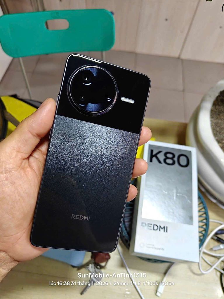 Redmi K80 5G 12/256 Fullbox Rom Quốc Tế. Mua bán Điện thoại tại Huyện Trảng Bàng Tây Ninh được đăng bởi Sun Mobile Shop Điện Thoại Trảng Bàng Tây Ninh 01 hình 1