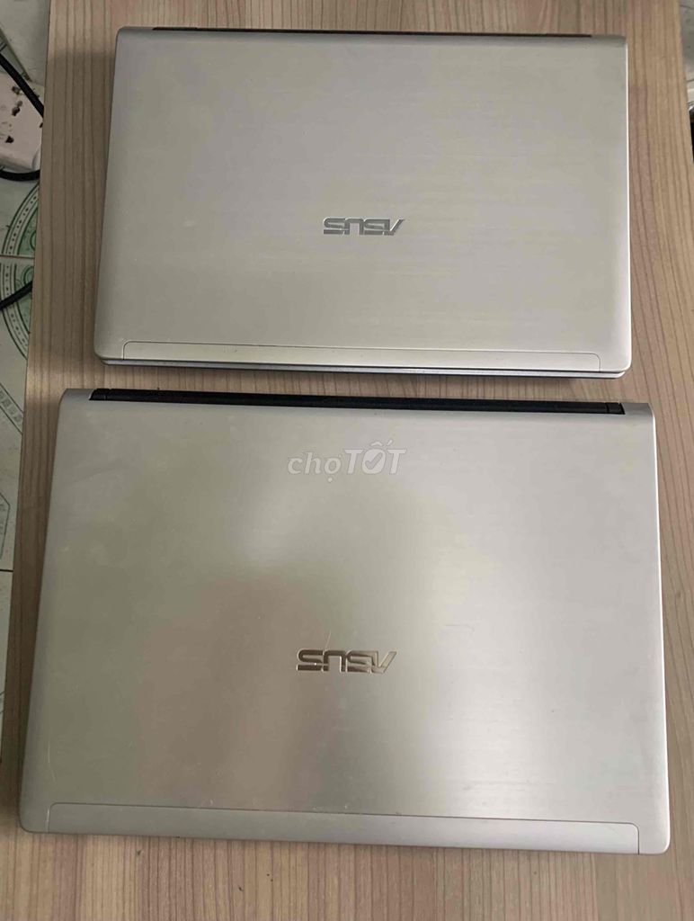 2 XÁC LAPTOP ASUS ZIN CHROME BÓNG ĐẸP