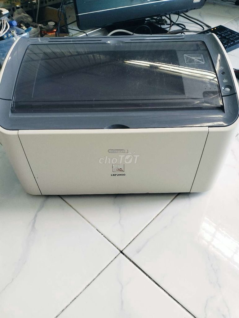 Máy in laser Canon LBP2900 Trắng, Xám. Mua bán Đồ dùng văn phòng tại Thành phố Châu Đốc An Giang được đăng bởi Nguyễn Trí  hình 1