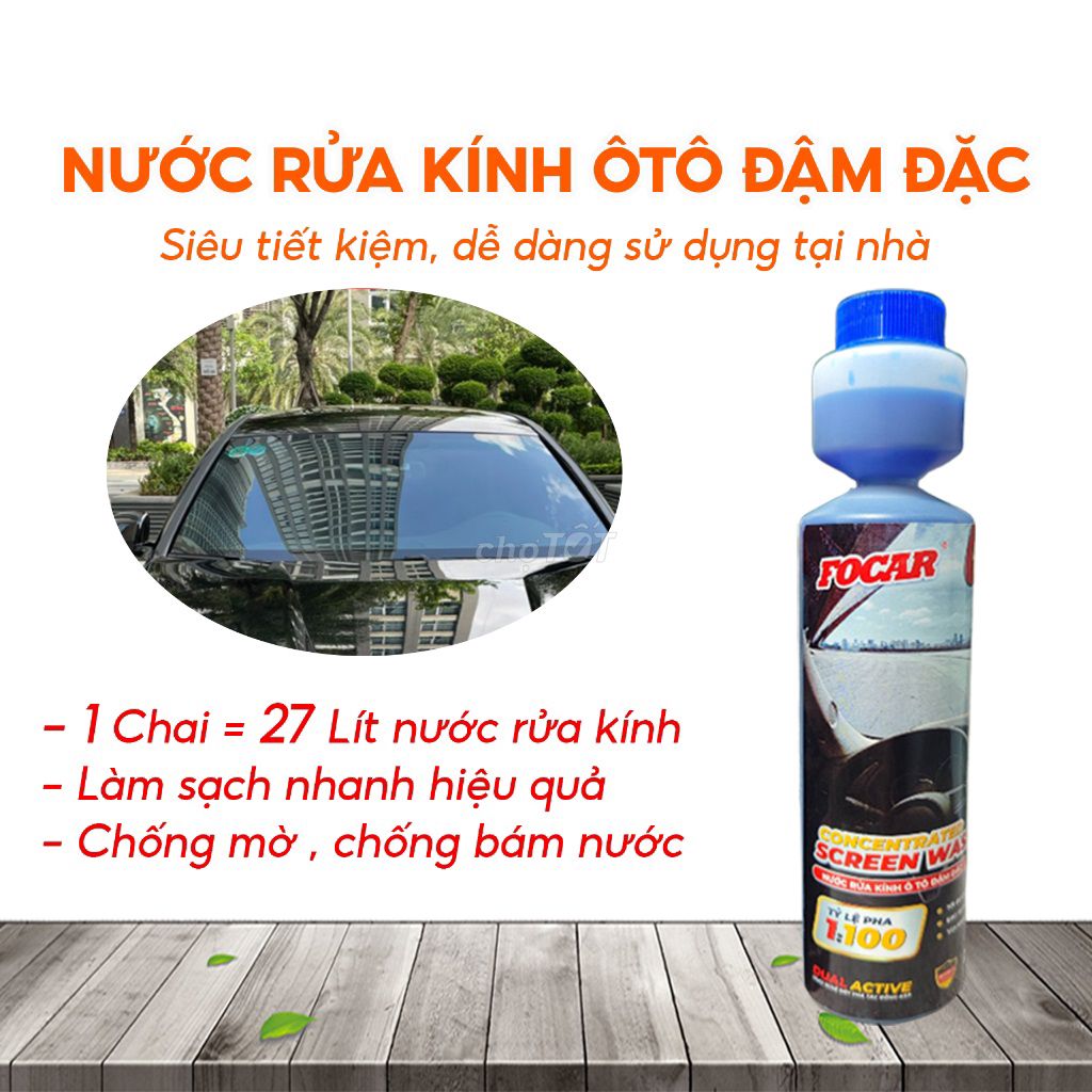 Nước rửa kính Ôtô Focar đậm đặc (270ml)