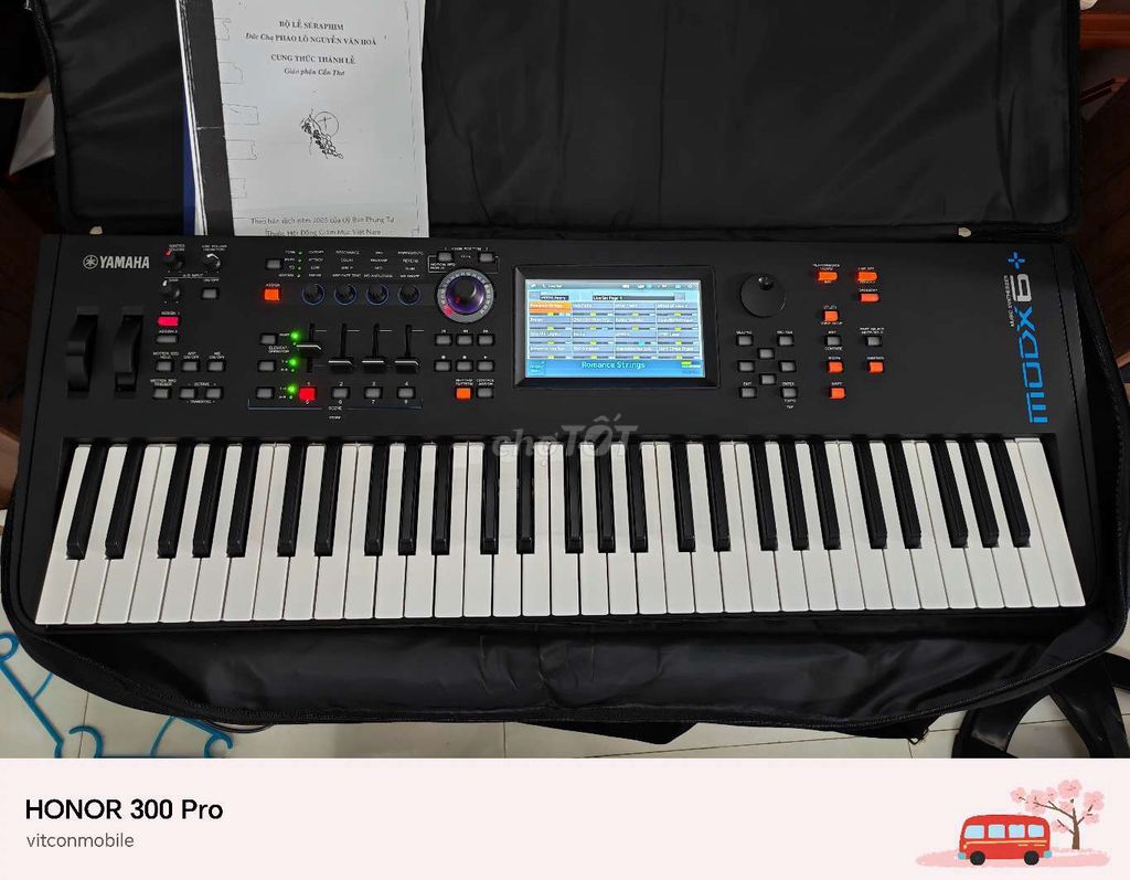 Đàn Organ Yamaha MODX 6+ Đen cực đẹp 99%. Mua bán Nhạc cụ tại Quận Cái Răng Cần Thơ được đăng bởi Kim Phú hình 1