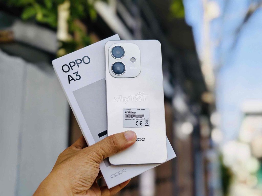 Oppo A3 128GB Trắng Mới 100%. Mua bán Điện thoại tại Quận Ninh Kiều Cần Thơ được đăng bởi Lê Khang hình 1