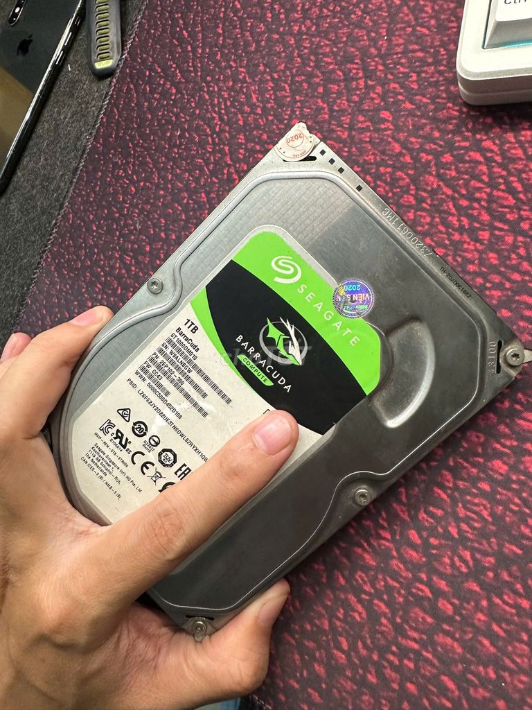 Ổ cứng HDD Seagate Barracuda Compute 1TB (2020). Mua bán Linh kiện (RAM, Card...) tại Quận Cẩm Lệ Đà Nẵng được đăng bởi Đoàn Tùng hình 1
