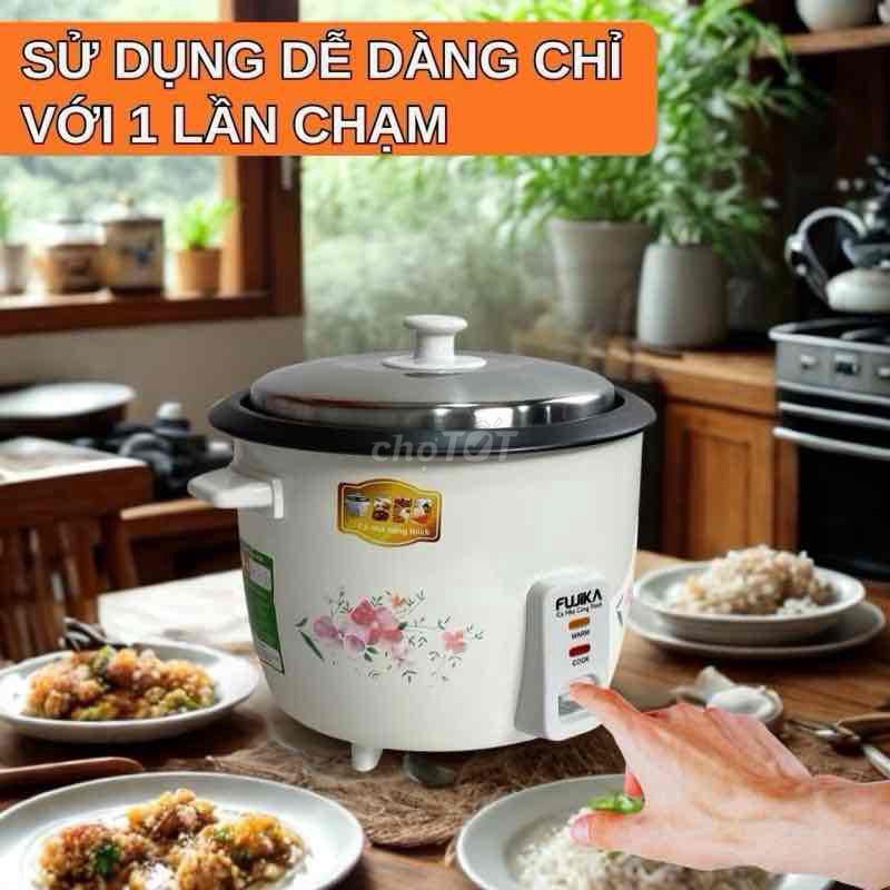Nồi cơm điện Fujika 1.8L Hợp kim nhôm. Mua bán Bếp, lò, đồ điện nhà bếp tại Quận 6 Tp Hồ Chí Minh được đăng bởi Loan Huynh hình 1