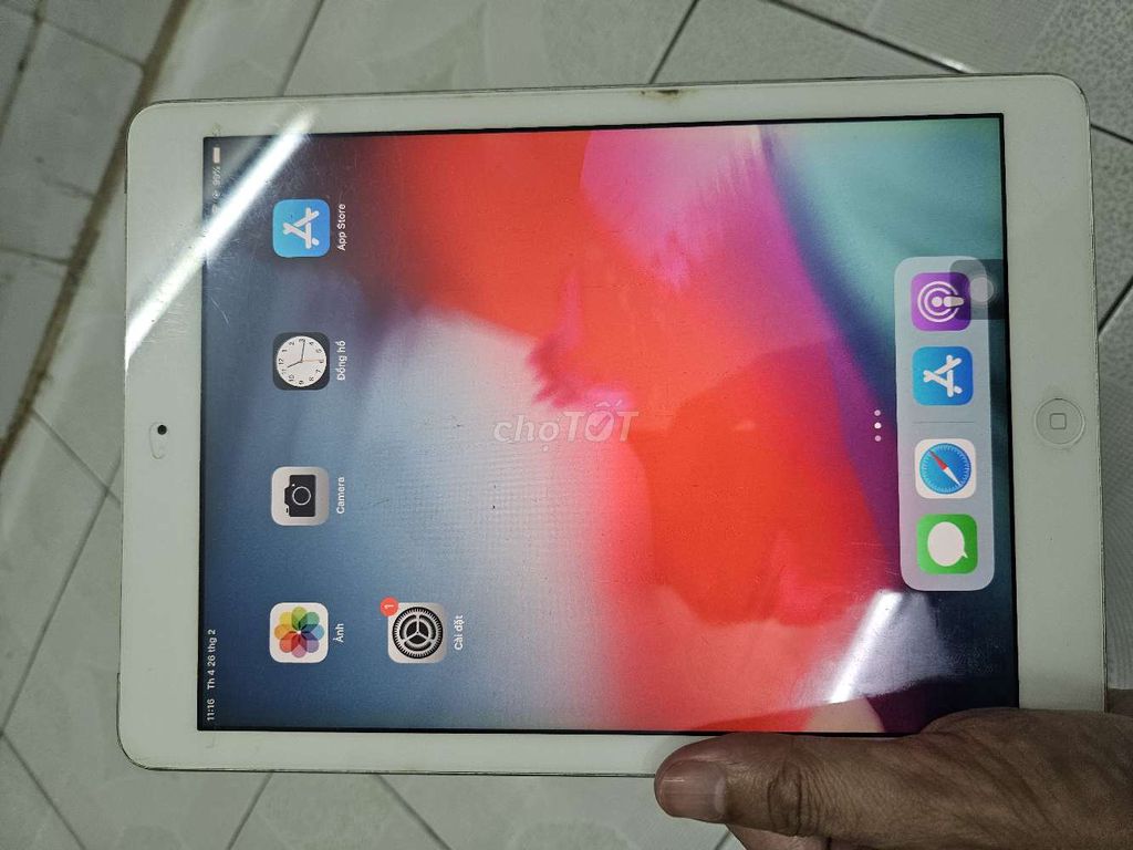 Bán ipad air 1 16gb có 4g. Mua bán Máy tính bảng tại Quận Gò Vấp Tp Hồ Chí Minh được đăng bởi Hoang thanh toan hình 5