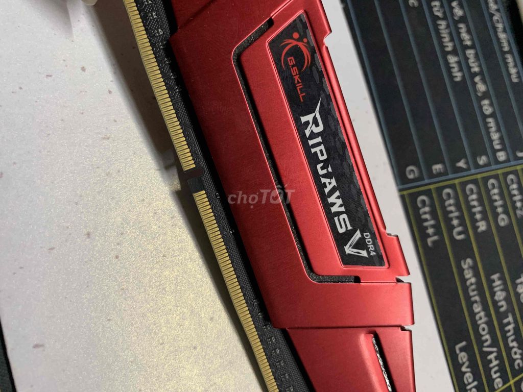 RAM G.Skill Ripjaws V 8GB DDR4 Đỏ. Mua bán Linh kiện (RAM, Card...) tại Huyện Chương Mỹ Hà Nội được đăng bởi Nguyễn Văn Mai  hình 1