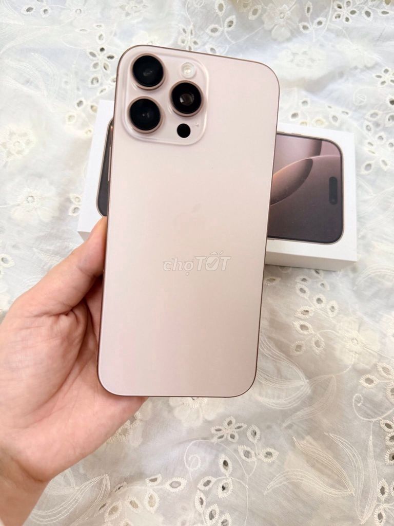 Apple iPhone 16 Pro Max 256GB Vàng hồng VN/A. Mua bán Điện thoại tại Quận 5 Tp Hồ Chí Minh được đăng bởi Hội Đồ Điện Tử hình 1