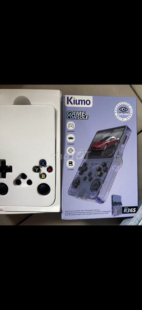 Kiumo R36S Tím trong suốt 128GB. Mua bán Thiết bị chơi game tại Huyện Hóc Môn Tp Hồ Chí Minh được đăng bởi Kim tròn Dệt hình 1