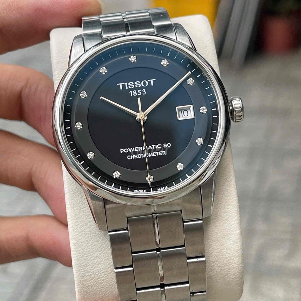 TISSOT LUXURY  DIAMOND BLACK CHRONOMETER. Mua bán Đồng hồ tại Quận 3 Tp Hồ Chí Minh được đăng bởi dinhvandat hình 1