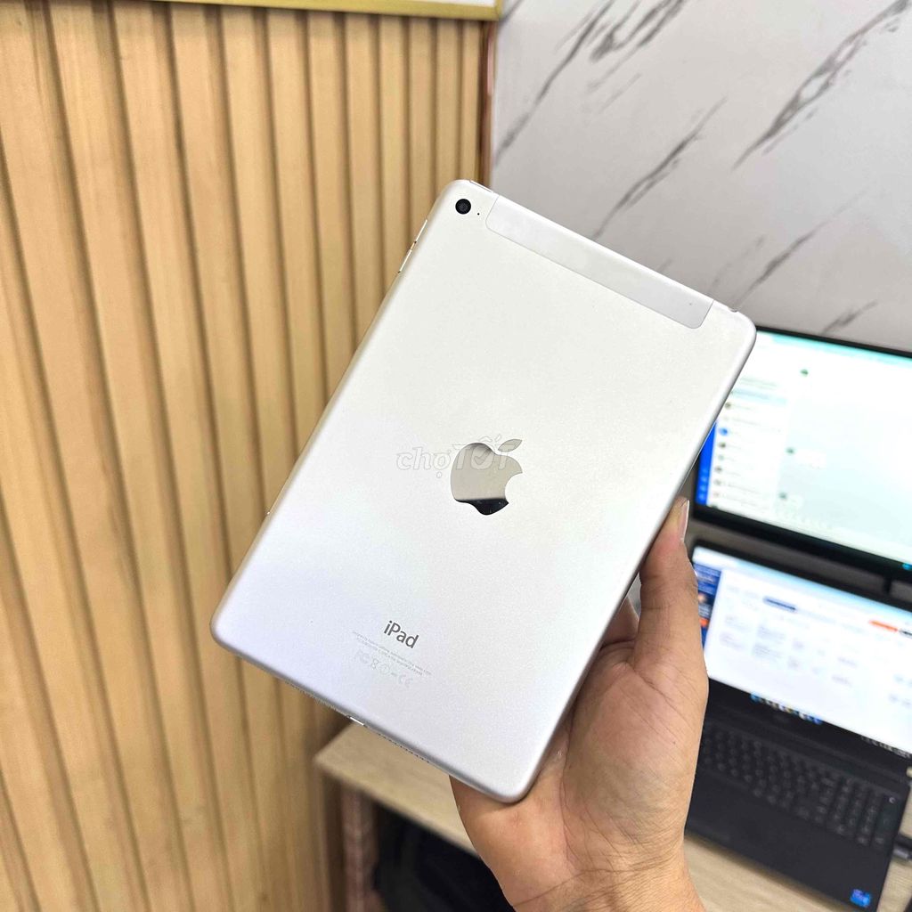 Ipad Mini 4 64gb bản có khe sim. Mua bán Máy tính bảng tại Thành phố Biên Hòa Đồng Nai được đăng bởi Long Phụ Kiện hình 1