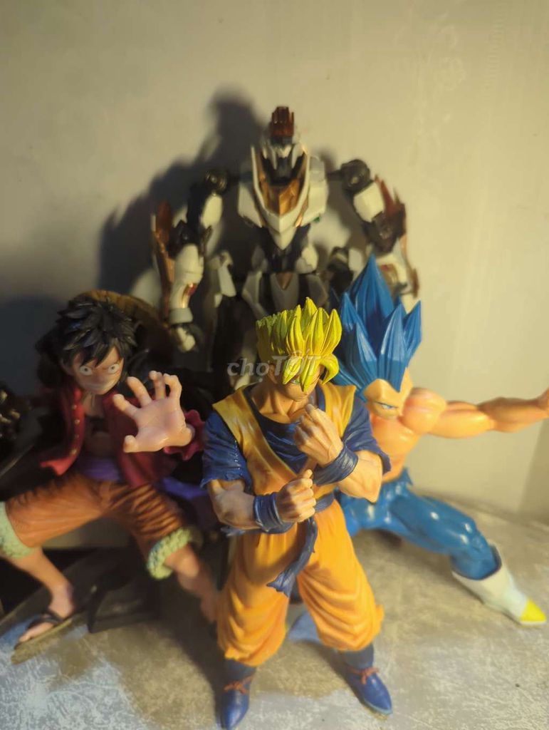 Mô hình nhân vật Goku, Luffy, Vegeta