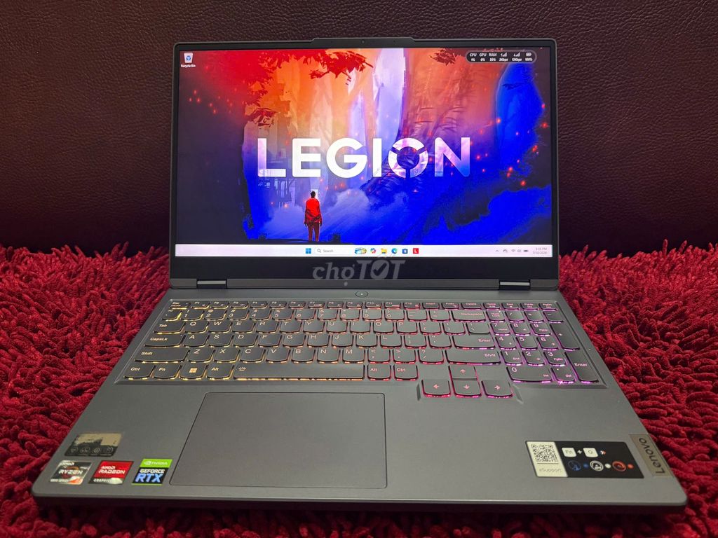 Lenovo Legion 5 R5-6600H/16G/3050Ti 165Hz BH FPT. Mua bán Laptop tại Quận Gò Vấp Tp Hồ Chí Minh được đăng bởi Biển Xanh hình 1