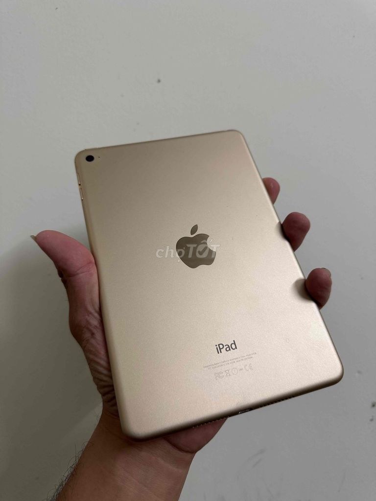 Apple iPad Mini 4 128GB Vàng Đã sử dụng. Mua bán Máy tính bảng tại Quận Ninh Kiều Cần Thơ được đăng bởi Anh hình 1