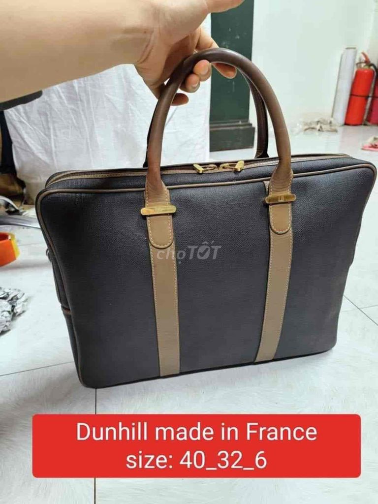 Cặp công sở DUNHILL size 40x32x6 Paris