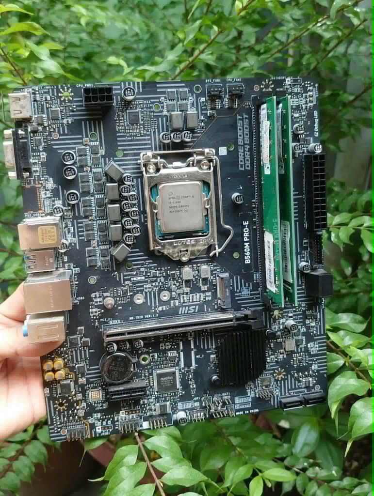 MSI B560M PRO-E 9/2026 + I5-11400 + 2x4Gb Kingston. Mua bán Linh kiện (RAM, Card...) tại Quận 10 Tp Hồ Chí Minh được đăng bởi Hoàng Trần hình 1