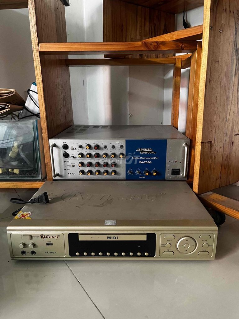 Đầu Karaoke Arirang AR-909A và amply. Mua bán Tivi, Âm thanh tại Quận 3 Tp Hồ Chí Minh được đăng bởi DucTam hình 1