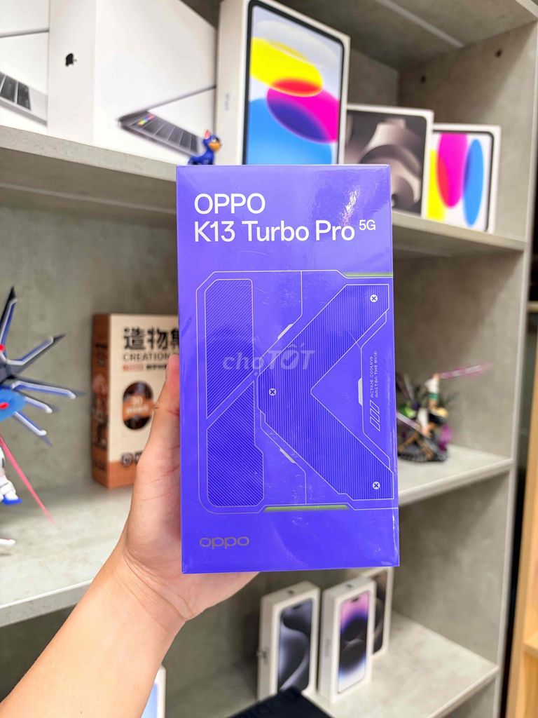 Oppo K13 Turbo Pro 5G Bạc- Fullbox- Đẹp như mới.. Mua bán Điện thoại tại Thành phố Thủ Đức Tp Hồ Chí Minh được đăng bởi ChungStore2 hình 1