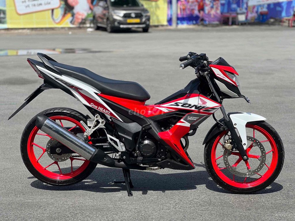 Honda Sonic 150 2019 Trắng Đỏ 18000 km. Mua bán Xe máy tại Quận 11 Tp Hồ Chí Minh được đăng bởi Hưng Từ hình 5