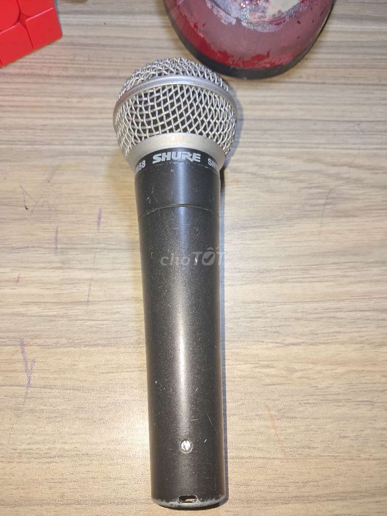 Microphone Shure SM58 Đen Nguyên zin. Mua bán Tivi, Âm thanh tại Thị xã La Gi Bình Thuận được đăng bởi Thắng Nguyễn hình 1