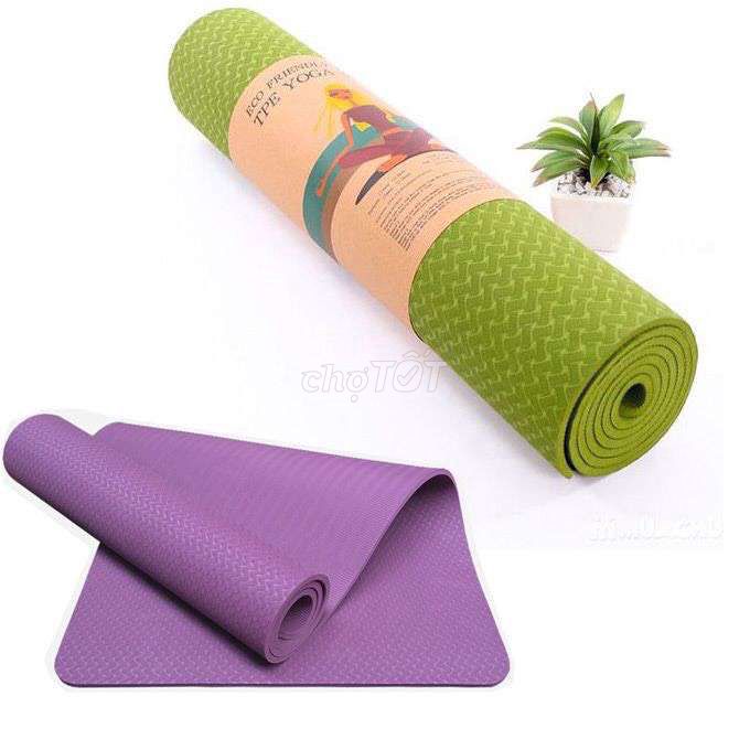 thảm yoga tpe 2 lớp