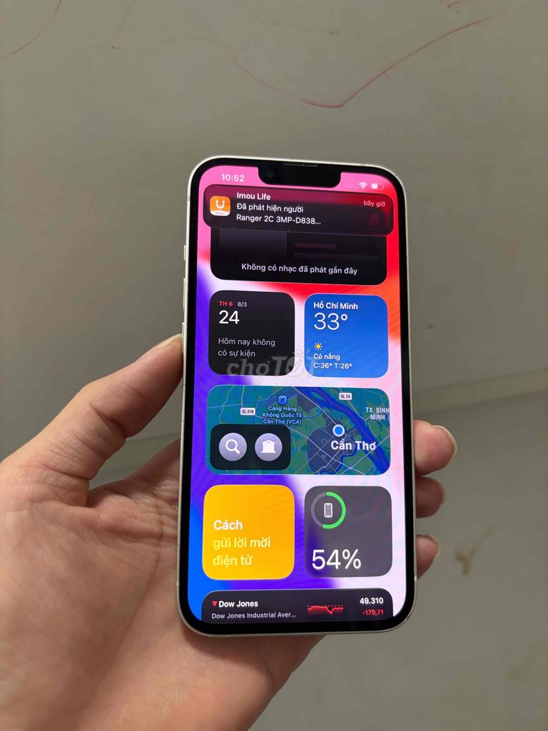 iPhone 13 256GB Trắng zin all Máy VN. Mua bán Điện thoại tại Quận Ninh Kiều Cần Thơ được đăng bởi everest hình 1