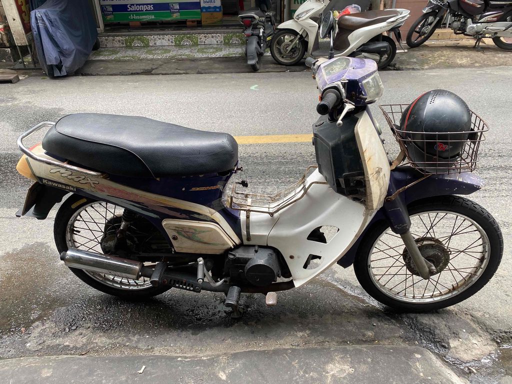 Китайский Kawasaki Max, белый, фиолетовый