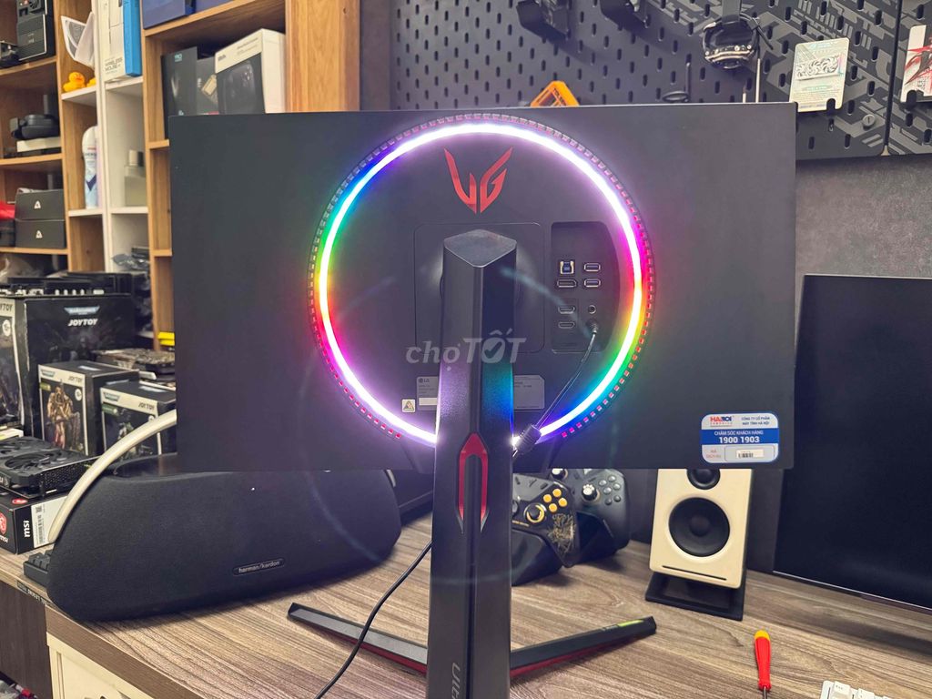 Màn hình LG 27GN950-B 4K 144Hz Nano IPS. Mua bán Phụ kiện (Màn hình, Chuột...) tại Quận Hoàn Kiếm Hà Nội được đăng bởi PC Gaming Gear hình 1