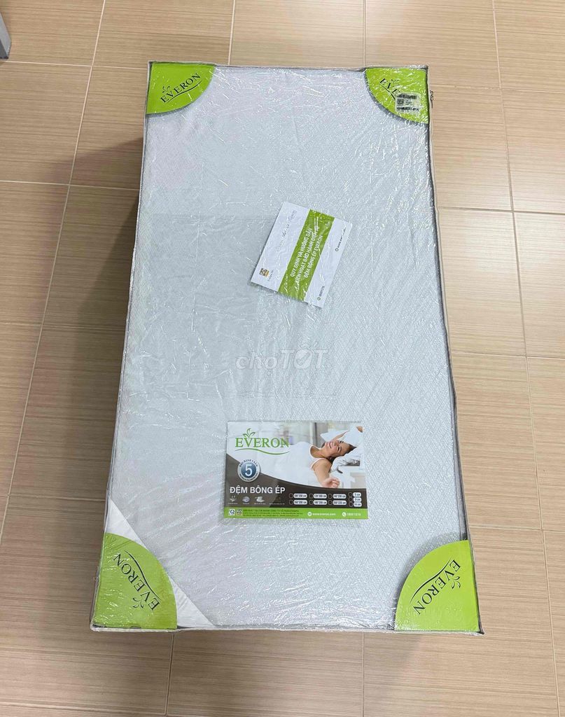 Nệm bông ép Everon 1m2x2m Mới 100%. Mua bán Giường, chăn ga gối nệm tại Quận Tân Phú Tp Hồ Chí Minh được đăng bởi Thuỳ Dương hình 1